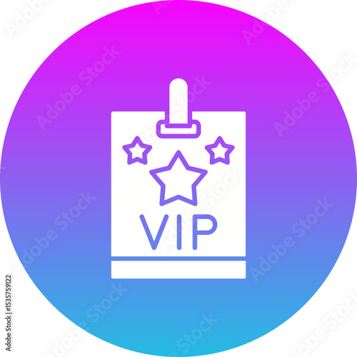 Vip pass Icon