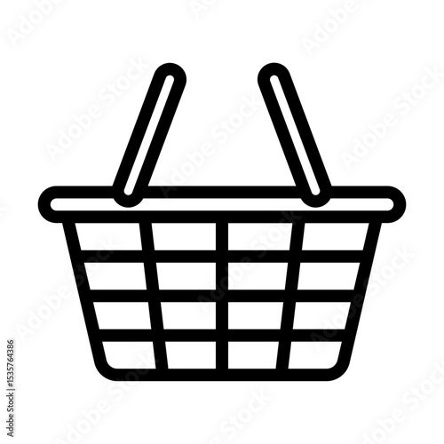 ShoppingBasket line icon