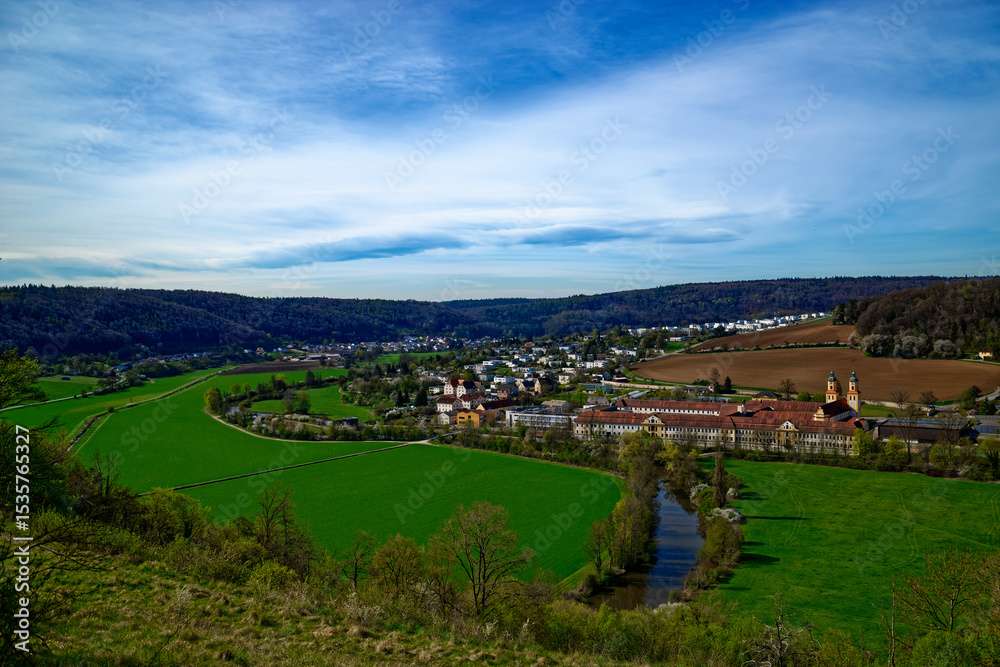 Fototapeta premium beautiful morning in the ancient city of Eichstatt