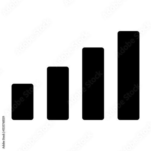 Wallpaper Mural signal icon Simple outline vector logo Torontodigital.ca
