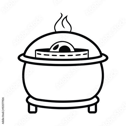 Tandoor Oven Baking Traditional Naan