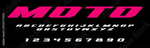 Moto Racing lettering vector graphic apparel clothing prints eps svg png. Typography Fonts graphics designs posters stickers. Download it Now in high resolution format and print it in any size	