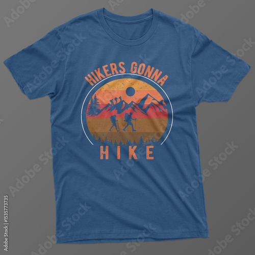 hiking t-shirt