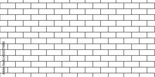 white brick wall texture and solid bricks seamless pattern background.	
