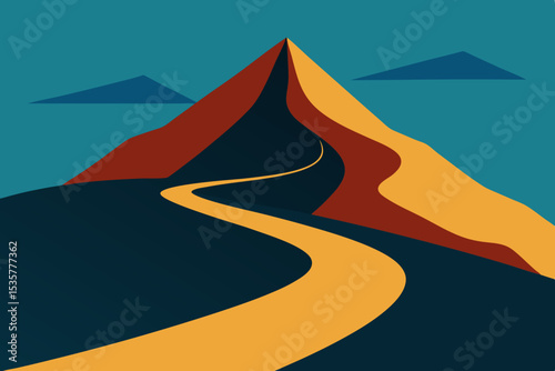 road to the sea