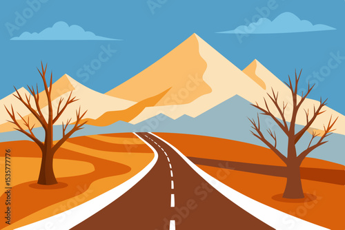 road in the mountains