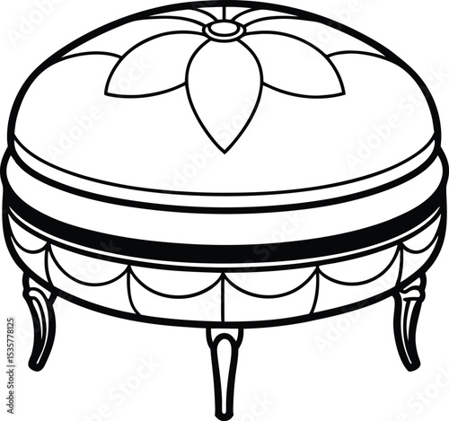 hand drawn vector illustration of an apple