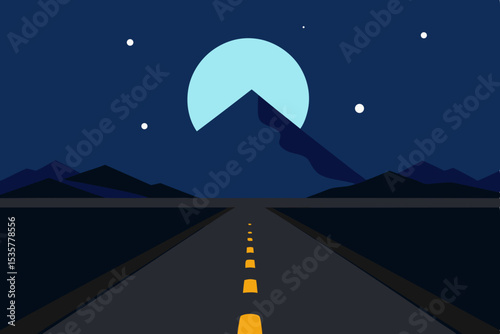 road to the moon