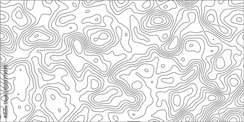 Topography map pattern, Geographic curved, vector illustration. Mountain hiking trail scheme Relief height elevation pattern. grid curve line abstract vector topographic wavy pattern design.