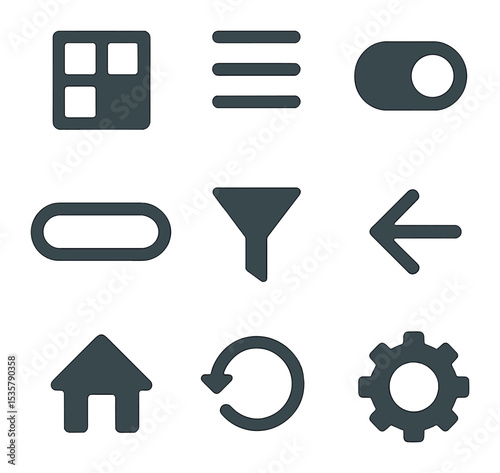 Seasonal DIY Decor Icons. Flat icon set of seasonal DIY decor: wreath, pumpkin, snowflake ornament, garland,