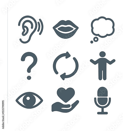 Fabric Material Icons. Flat icon set of fabric materials: cotton, linen, canvas, polyester, velvet, jute,