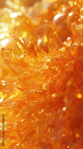 Solar prominence, solar flare and magnetic storms close-up. Plasma flash on star surface. The sun abstract background