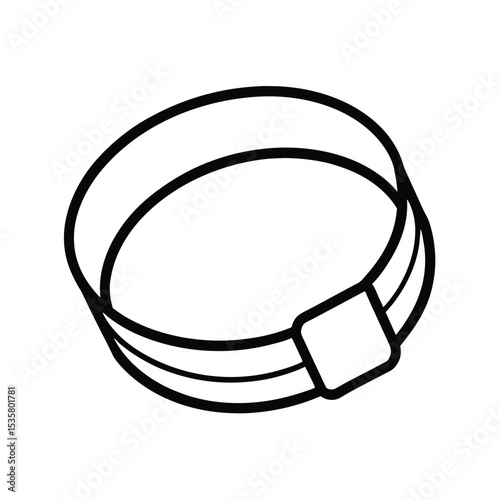 Wristbands graphic perfect for seasonal themes Vector illustration