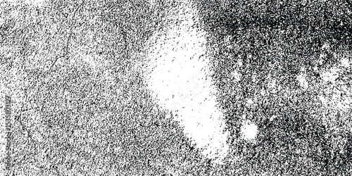 Abstract dust grunge concrete wall dark weathered overly pattern black and white rough vintage distress background.	