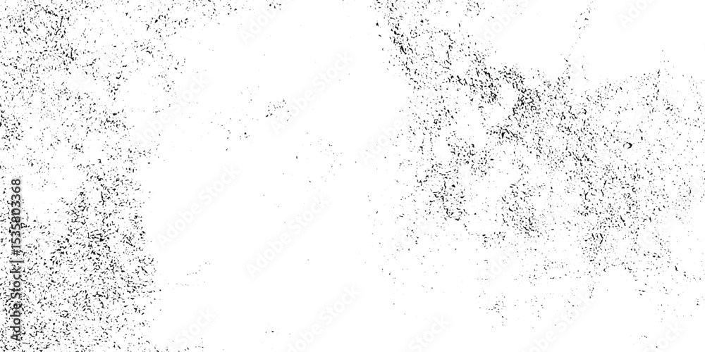 Fototapeta premium Abstract dust grunge concrete wall dark weathered overly pattern black and white rough vintage distress background. 