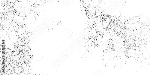 Abstract dust grunge concrete wall dark weathered overly pattern black and white rough vintage distress background.	