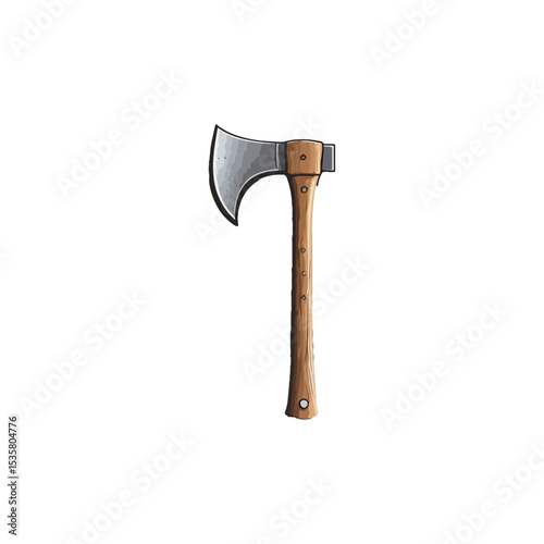 wooden axe