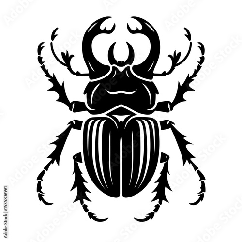 Beetle  Silhouette