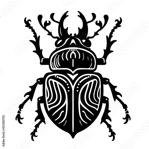 Beetle  Silhouette
