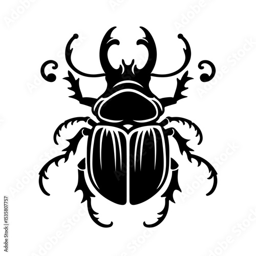 Beetle  Silhouette
