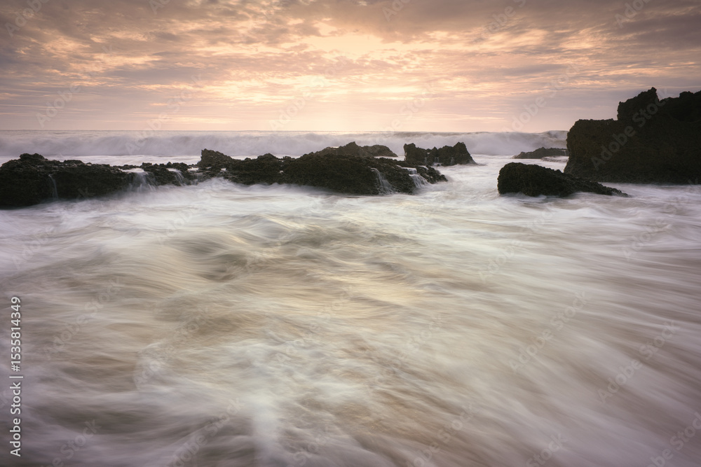 Obraz premium atardecer roche