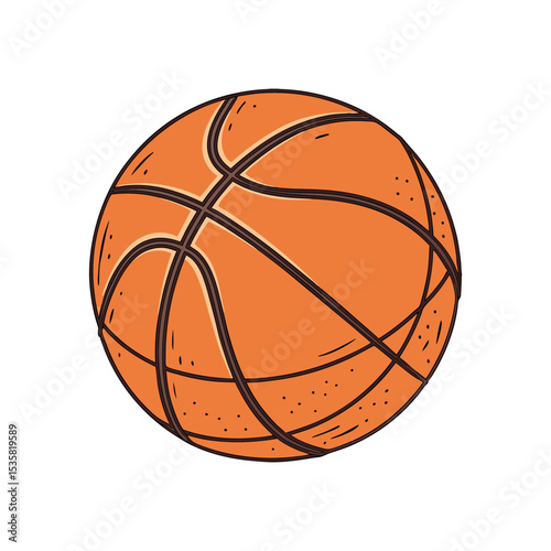 basketball ball vector illustration