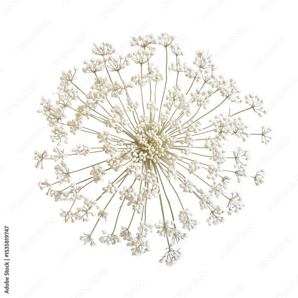 Obraz premium A delicate Christmas snowflake illustration, a symbol of winter's frosty beauty, isolated on a clean white background