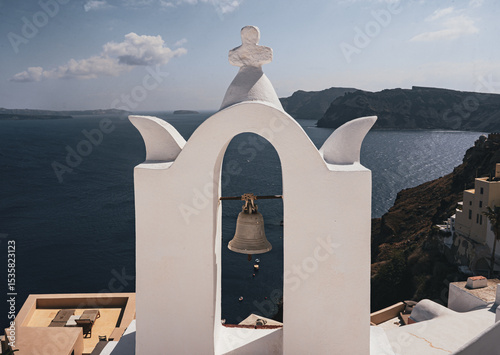 Santorini church bell
