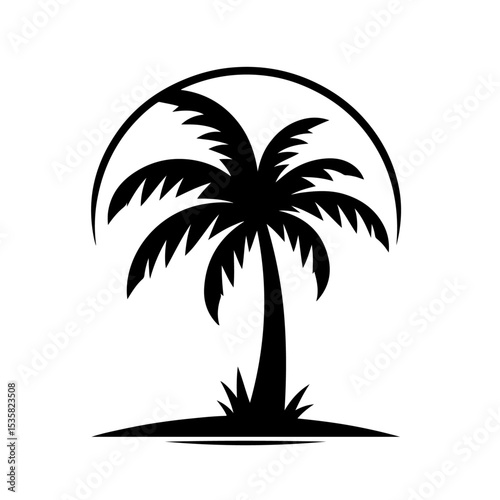 Palm Tree Silhouette
