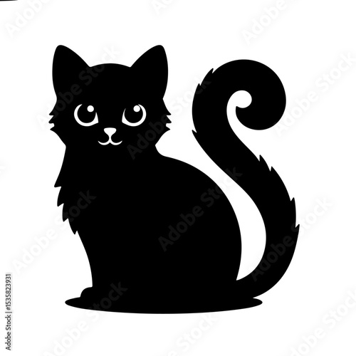 Black Cat Silhouette