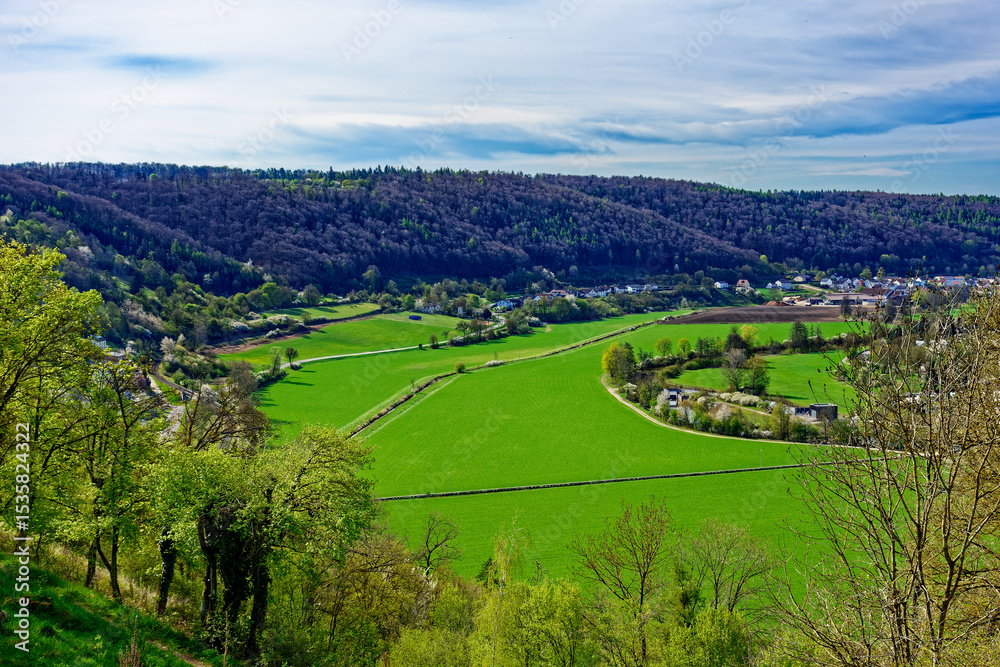 Fototapeta premium beautiful morning in the ancient city of Eichstatt