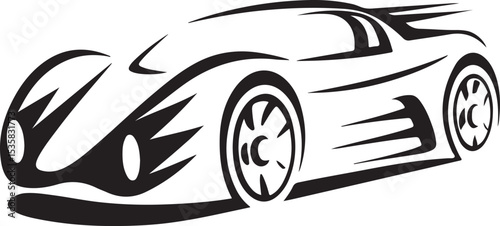 electric scooter silhouette vector graphic, minimalist design