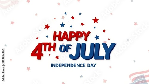 Fireworks USA 4th of July Celebration Banner