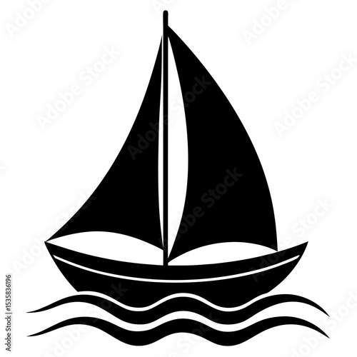 sailing ship vector illustration