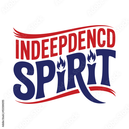 Independent Spirit t shirt design