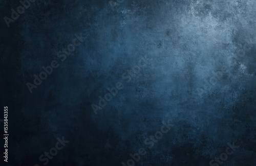 Dark blue grunge texture background. Rough wall with a distressed appearance. Perfect for design projects, art prints, decor, and backgrounds. Gives a classic, vintage look for your design.
