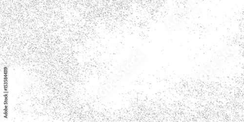 Dust distress grainy grungy effect, distressed backdrop grain noise particles, rusted white effect, grunge design elements halftone style concept Vector Illustration