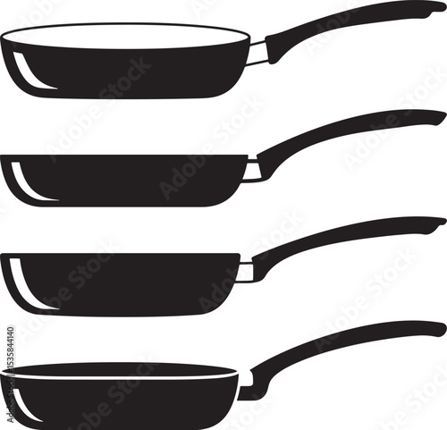 Frying Pan icon vector illustration
