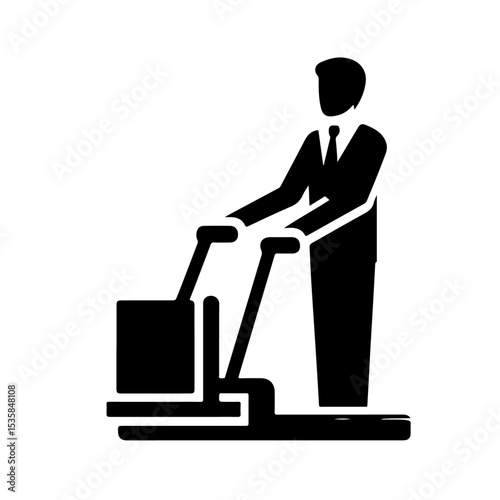 Roller Compactor Silhouette