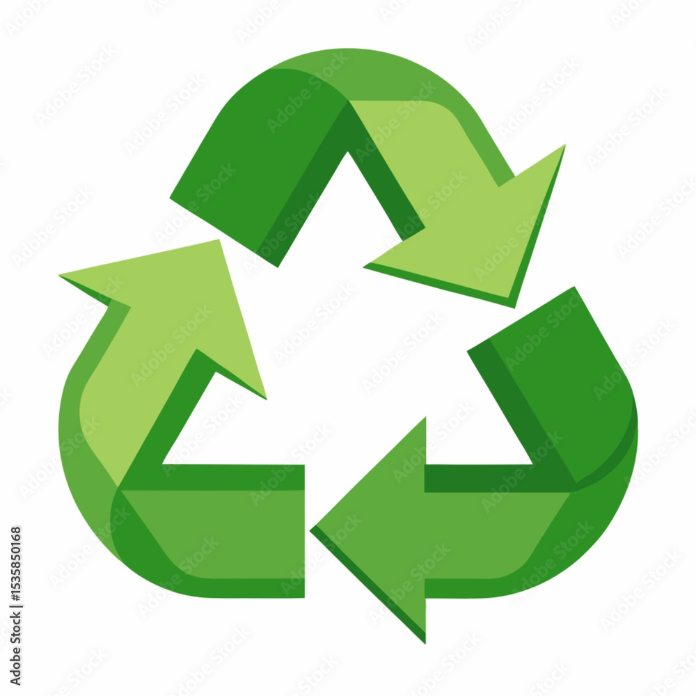 Fototapeta premium RECYCLAGE LOGO VECTORIEL
