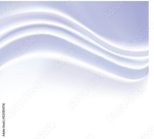 Vector drawing light wavy pattern