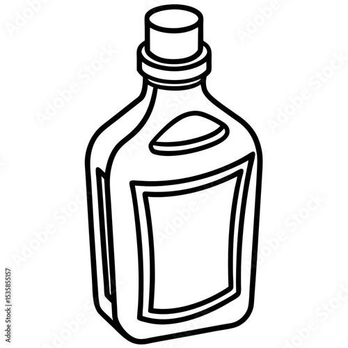 bottle of vodka