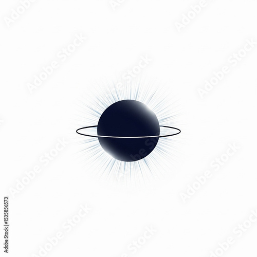 Planet and Sun Emblem