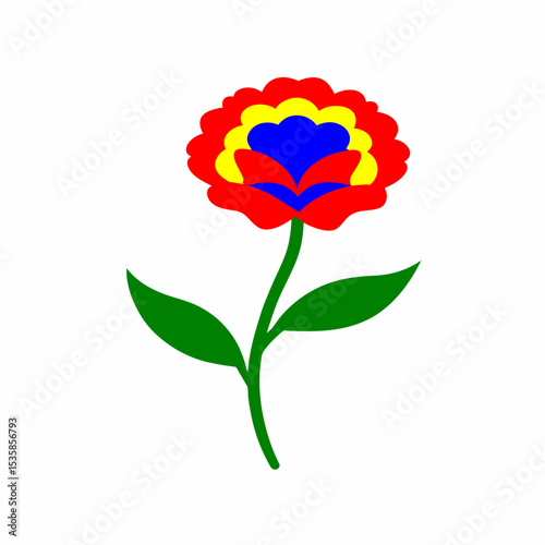 carnation flowers icon
