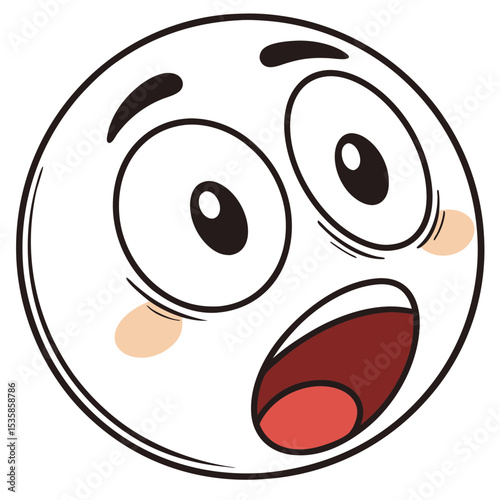 The Emoji Showing a Shocked and Surprised Expression