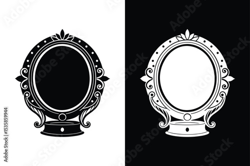 Vanity icon isolated vector icon illustration on white background.