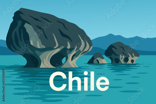 Chile’s Marble Caves Glowing in Crystal-clear Waters