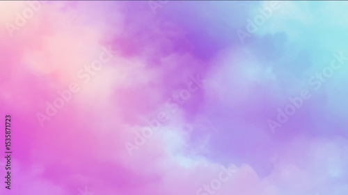 Pastel Pink Purple Blue Cloud Background Soft Dreamy Sky Texture