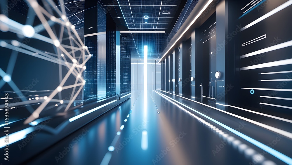 Fototapeta premium Technical Support with Vision: Powering Tomorrow’s Communications 