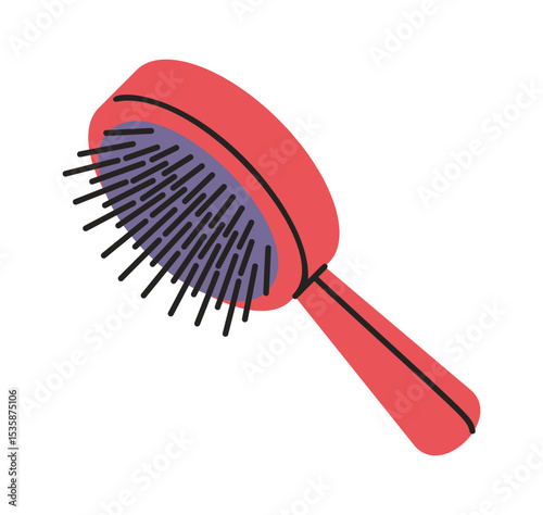 Comb for pet hairstyling cartoon